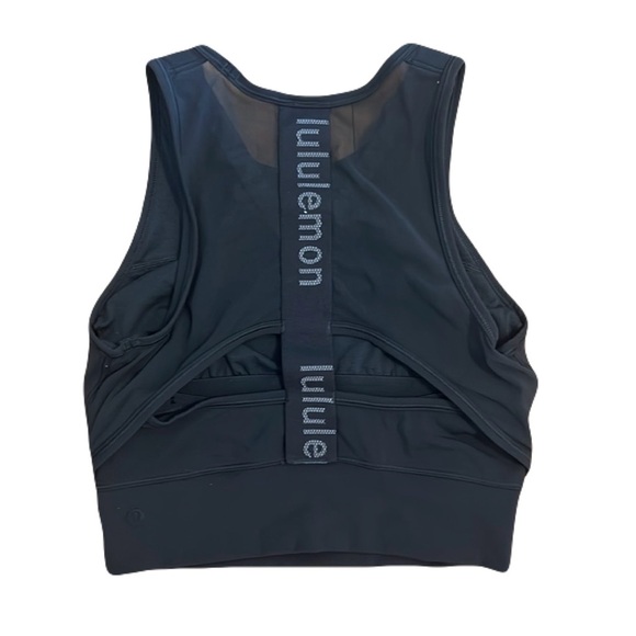 Lululemon Athletica Mesh-Back Training
Cropped Tank Top Sz 14 XL Graphite Gray - Picture 5 of 8